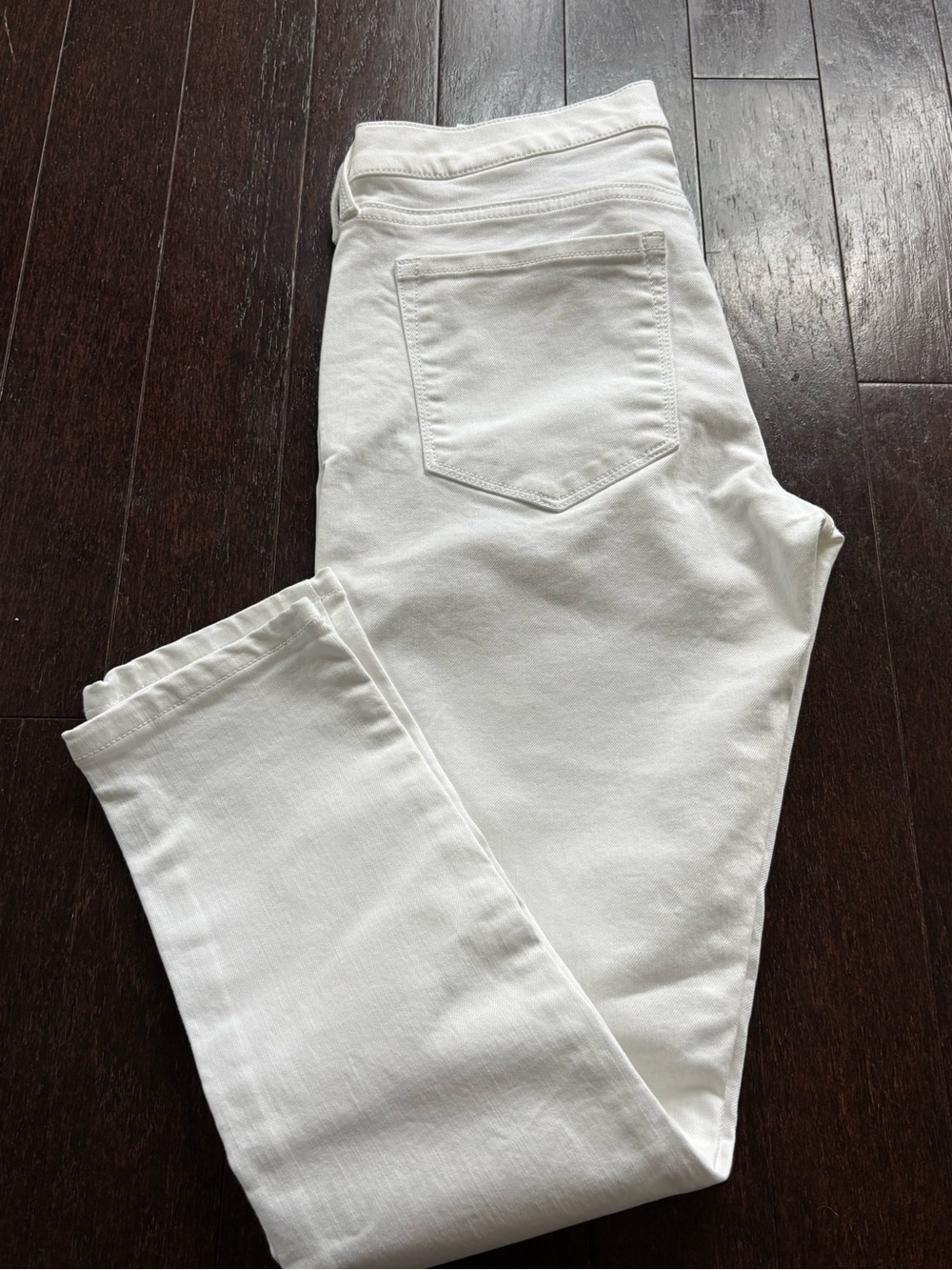 Banana Republic White Skinny Jeans
